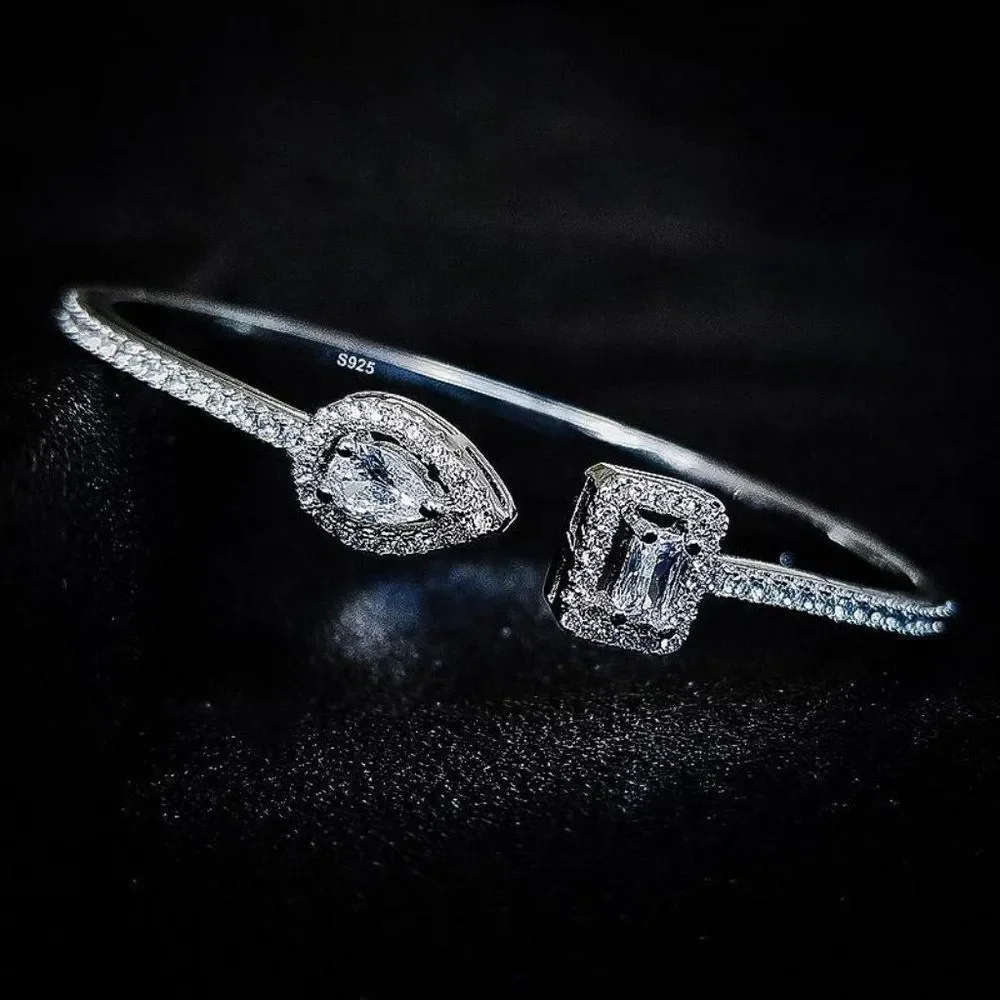 Beautiful Iced Out Ladies Bangle - Picture 4 of 4